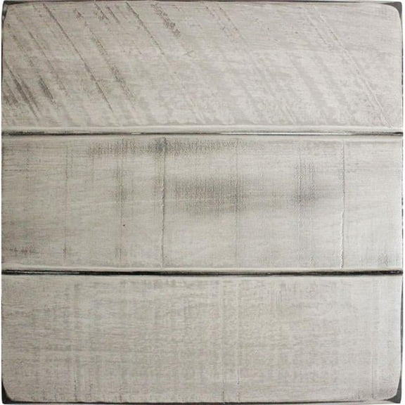 American Heartland Rustic Shutter Door Kitchen Island in Rustic Dela Verria with Oak Top