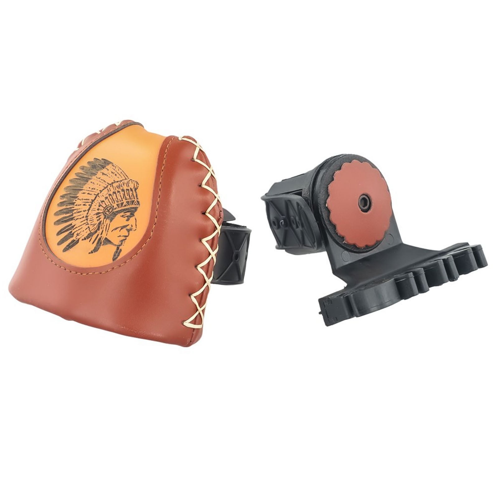 Porte-carquois En Cuir à Sangle Pour Arc Traditionnel Ou Recourbé