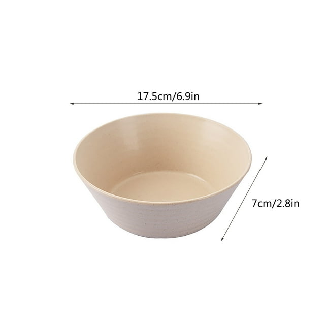 Sokhug 17cm Bowl Ramen Bowl Salad Bowl Household 7 Inch Large Bowl Tableware