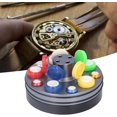 thumbnail image 4 of AVEKI Watch Oiler Kit, Watch Repair Oil Cups Watchmaker Oil Cups Cup Tools Dish Set Repair Tray Stand Holder Watch Oiler Dish Five Oil Dip Cup Metal Turntable Watch Repair Tool B0514, 4 of 7