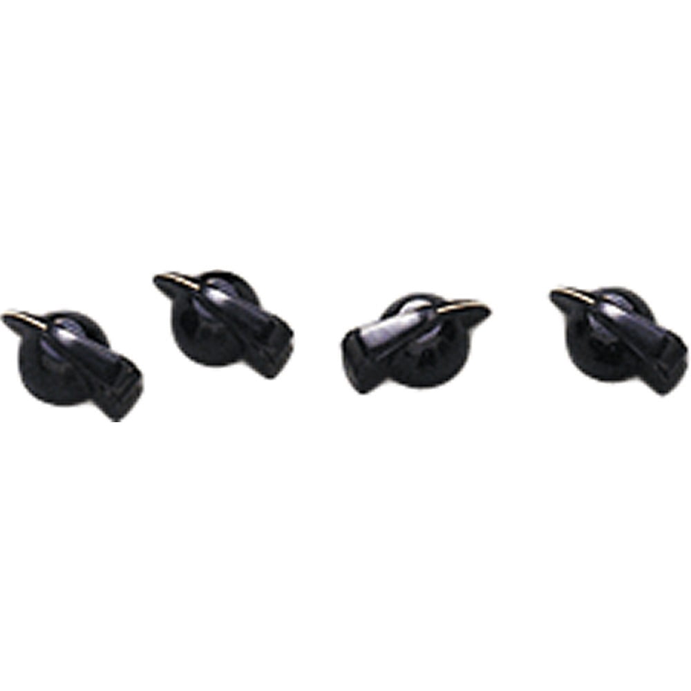 (Price/Package of 6)Fender P-K318 Knob - Fender, Black Chicken-Head