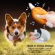 thumbnail image 4 of Juguetes chirriantes para perros, juguetes para masticar cachorros, juguete de peluche indestructible para perros, juguete duradero para cachorros y perros pequeños, juguete de peluche para perros de 3 piezas Rojo Verde, 4 of 5