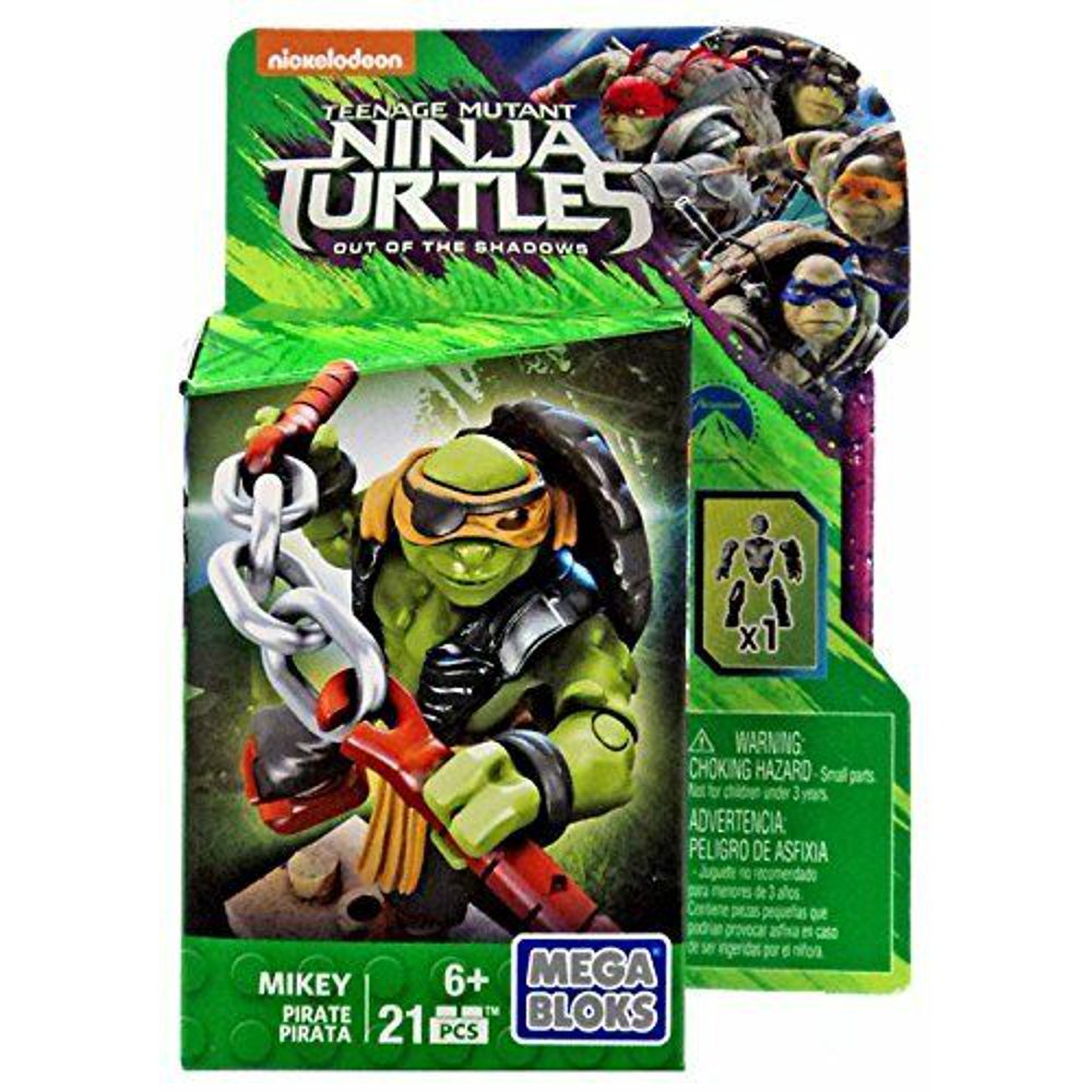 Mega Bloks Teenage Mutant Ninja Turtles Out of the Shadows Mikey