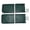 Green, variant on Riousery Rain Gutter Downspout Splash Block Extension Weather Proof PP Drain Tray For Outdoor Landscape Protection Against Rain Green (23.62 inches / 60 cm)