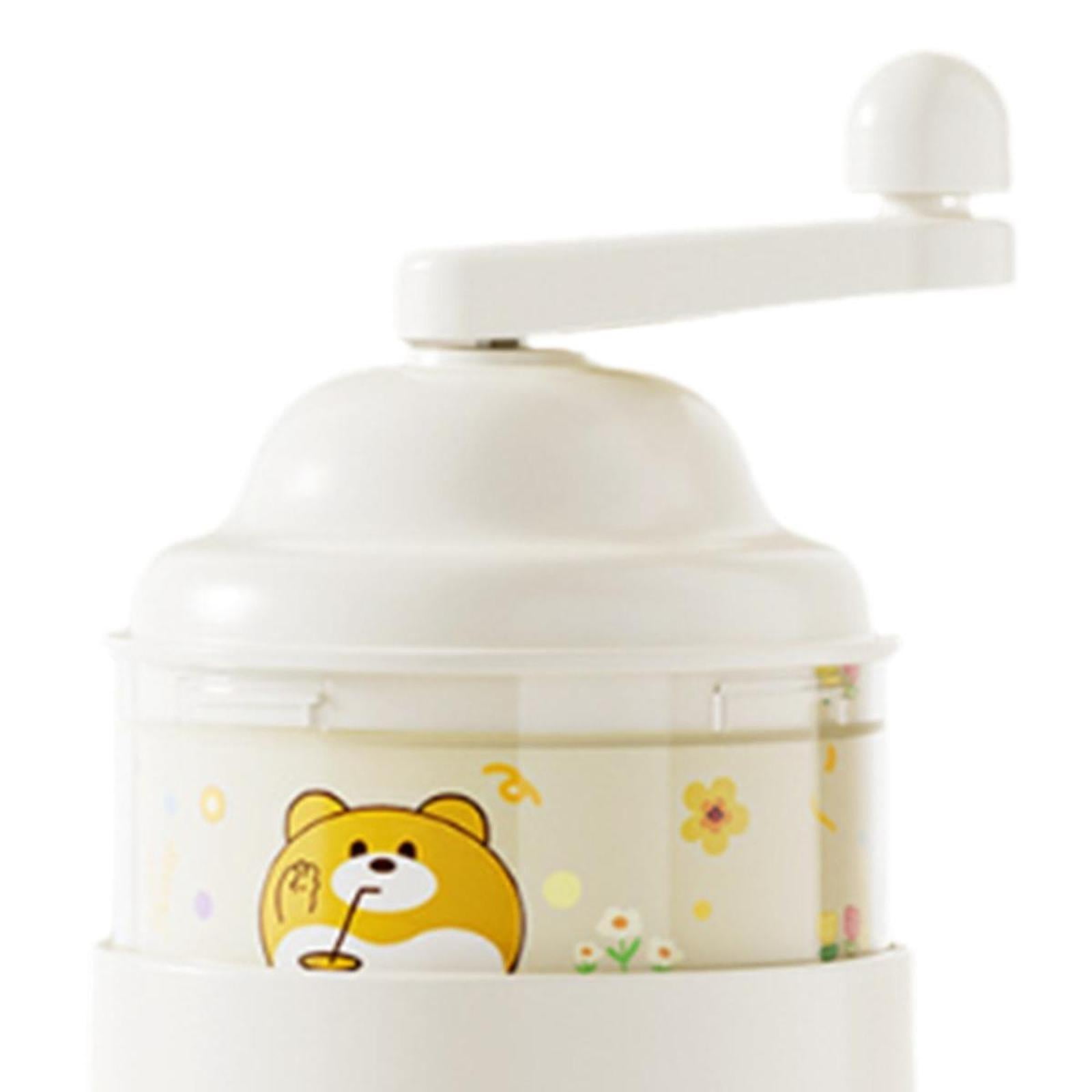 FashionCha Manual Rotary Ice Crusher Hand Shaved Ice Machine Easy to Clean Portable DIY Fun