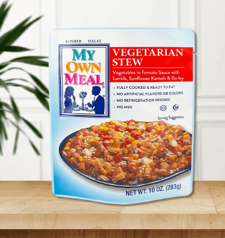 My Own Meals Vegetarian Stew, Kosher, Shelf Stable, 10 OZ Pack of 6