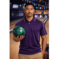 thumbnail image 5 of Expert Brand Men's Oxymesh™ Dry Fit Athletic Malibu Polo Shirt, Dark Purple, Medium, 5 of 7
