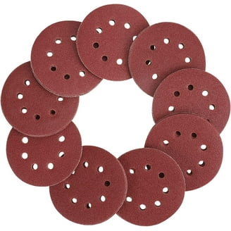 Makita 20 Piece - 240 Grit Sanding Discs For 5" Random Orbit Sanders - For Fine Sanding Of Wood, Metal & Plastic | 8 Hole Hook-And-Loop Sandpaper
