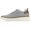 thumbnail image 2 of Vance Mens Norris Comfort Lace-up Casual Flexible Knit Sneaker, Widths Available, 2 of 9