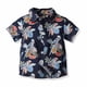thumbnail image 2 of Odeerbi 1-9 Años Niños Camisa Hawaiana Verano Playa Camisas de Algodón Niños Manga Corta Blusa Tropical Flor Imprimir Camisa Ocio Tops, 2 of 9