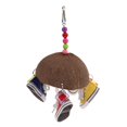 thumbnail image 1 of Cáscara de con zapatillas de deporte de juguete para mascotas, pájaros, loros, masticar, Yinane Parrot Chew Toys Bird, 1 of 8