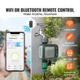 thumbnail image 6 of Smart WiFi Water Timer 2.4GHz WiFi Bluetooth, App Remote Control Automatic Irrigation, Programmable Sprinkler Timer for Garden Lawn Yard Watering, 6 of 9