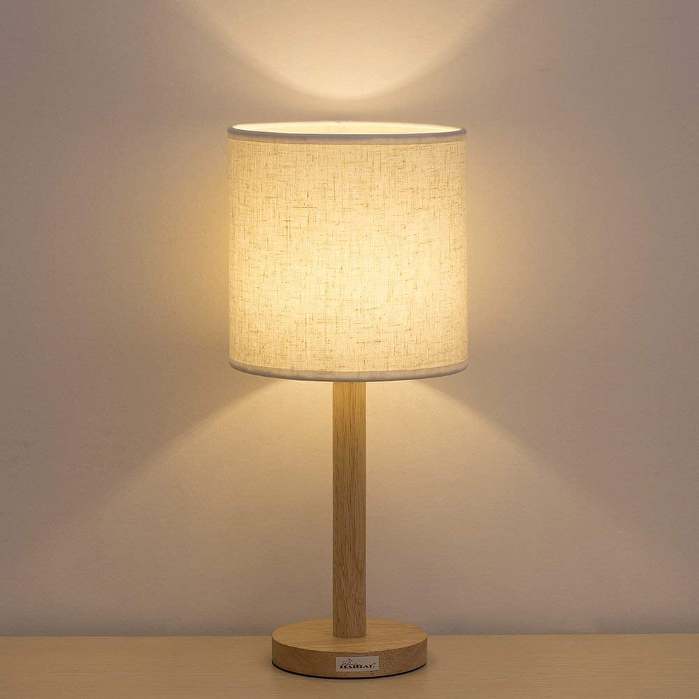 HAITRAL Minimalist  Modern Bedside Desk  Lamp  Night Light  For Bedroom HT 