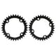 thumbnail image 4 of Piezas de reparación de plato de manivela simple de acero para bicicleta de montaña, 32/34/36/38T BCD 104 (negro 34T), 4 of 11
