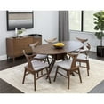 thumbnail image 4 of Sunpan Jaxton 19.75" Modern Fabric Dining Chair in Light Gray, 4 of 5