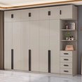 thumbnail image 2 of Clothing Rack Drawers Wardrobes Mobile Storage Simple Dressers Cupboard For Clothes Hanging Apartment Ropero Furniture Bedroom My Lux Decor Round, 2 of 34