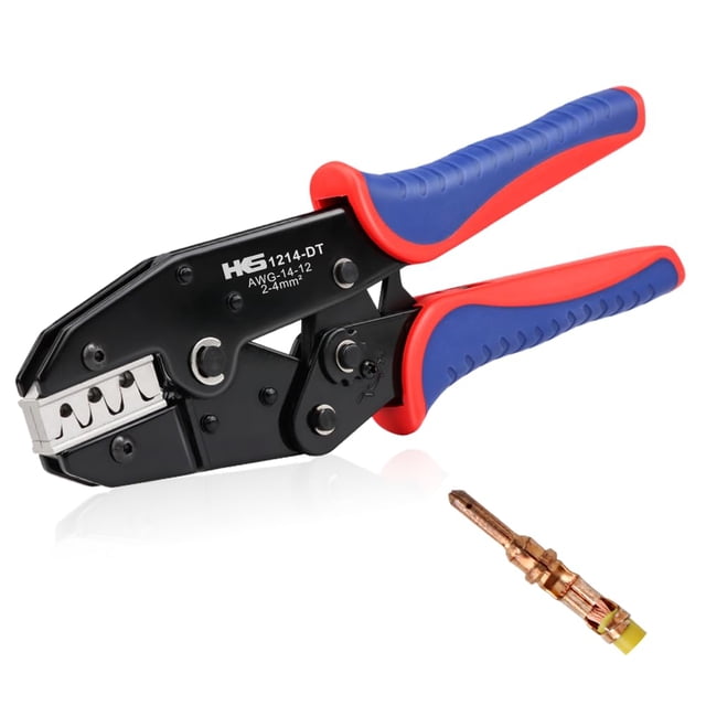 Pinzas prensadoras HKS 14-12AWG Deutsch DTP Tool YF-1214DT
