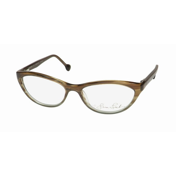 LISA LOEB WONDER CAT EYE EYEGLASS FRAME/GLASSES CONTEMPORARY PREMIUM SEGMENT HOT
