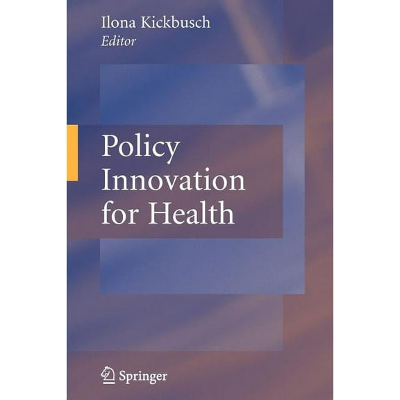 Policy Innovation for Health, (Paperback)