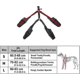 thumbnail image 3 of Winter Dog Boots Anti-slip, Waterproof Dog Boots With Auxiliary Strap, Dog Shoes With Rugged Rubber Sole, Anti-fall Dog Hiking Booties, 3 of 5