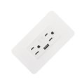 thumbnail image 3 of Yuarrent Tuya Wifi Smart US enchufe tira de toma de corriente con 2 salidas 1 puertos USB enchufe de Control remoto inalámbrico funciona con Electrodomésticos, 3 of 6