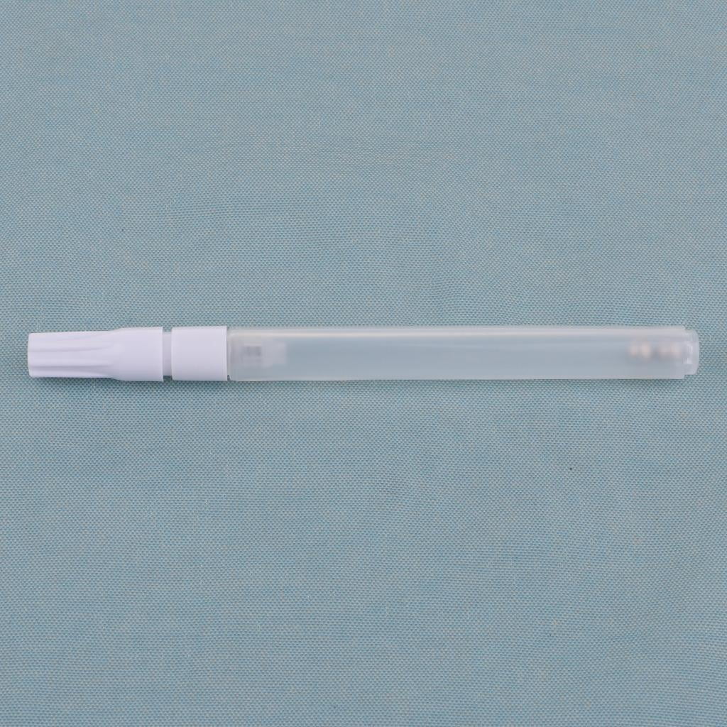 FVDPWYE 2x Plastic Colored Marker Pen, Empty Screw Connections, Ink Refill Pens