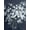 Unframed, variant on Art.com Fresh White Bouquet Indigo Crop Stretched Canvas Print Wall Art by Danhui Nai, 12" x 16"