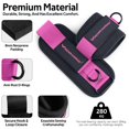thumbnail image 2 of Bandas de Resistencia para Tobillo RENRANRING Black Ankle Band con 3 Niveles de Tension y Puños Acolchados, 2 of 5