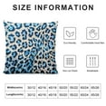 thumbnail image 5 of BANET Pillowcase for Hair and Skin King Size Leopard Print Pillow Cases with Zipper Soft Breathable Smooth Cooling Pillow Covers for Sleeping 12x12in, 5 of 5