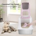 thumbnail image 3 of Jumbo Hooded Cat Litter Box, Extra Large Gray, 3 of 6