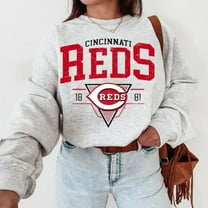 Vintage Mlb 90s Cincinnati SweatShirt, Reds Shirt, Baseball Unisex Sweatshirt