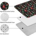 thumbnail image 5 of Dark Christmas Tree and Gift Pattern Bathroom Rugs Sets 3 Piece,Toilet Cover Set,Absorbent Non Slip Bathroom Mats Sets with U-Shaped Contour Rug Toilet Rug Set, 5 of 5