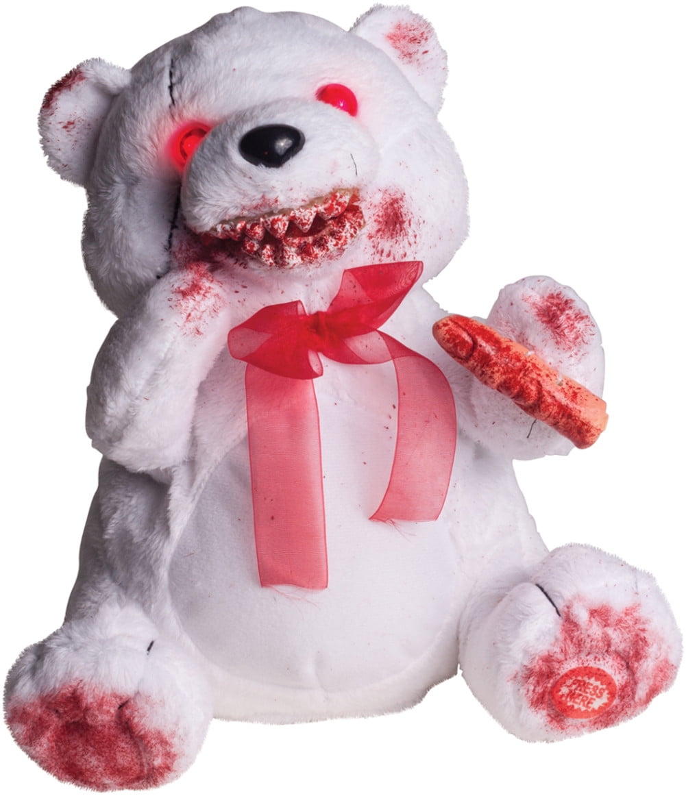 bloody teddy bear