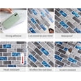 thumbnail image 7 of clevermosaics 12" x 12" Peel and Stick Vinyl Backsplash Tiles for Kitchen and Bathroom, 10 Sheets, 7 of 7