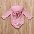 thumbnail image 5 of UACY Newborn Baby Girl Boy My 1st Easter Outfit Bunny Ear Hoodie Bubble Romper Rabbit Bodysuit Jumpsuit Overall Clothes, 5 of 6
