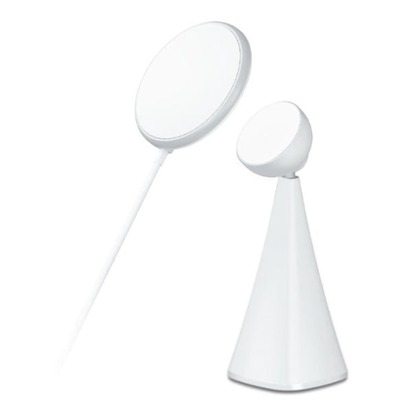 Soporte De Cargador Inalámbrico Magnético Compatible Con Iphone 12 Estación De Carga Inalámbrica Magsafe Soporte De Teléfono De Carga Rápida Ajustable Scienceny EL016464-02
