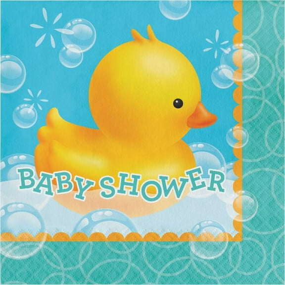 Party Creations Bubble Bath Lunch Napkins, 16 Ct