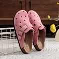 thumbnail image 4 of Cork Women's Retro Closed Toe Clogs Slippers with Hole Buckle Clogs Men Flat Sandals for Casual Summer Outdoor, 4 of 6
