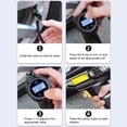 thumbnail image 4 of Compresor de aire portátil de 120W, bomba de aire para coche, inflador de neumáticos de coche con pantalla Digital, bomba inflable con cable/inalámbrica para camioneta de motocicletas, 4 of 5