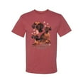 thumbnail image 2 of If It's Not a Dachshund It's Just a Dog Gift | Mens Dog Lover Graphic T-Shirt, Vintage Heather Red, X-Large, 2 of 3