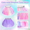 thumbnail image 4 of Conjunto de ropa de vestir con unicornio y princesa de flores para niñas, 4 of 7