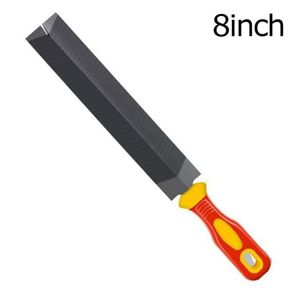 Wood Carving Grinding Rasp Shaping Grinding Hand Saw Diamond-Shaped Files Sharpener Sawing File 8INCH