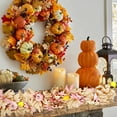 thumbnail image 6 of Maple Leaf Garlands Rattan for Halloween Decorations, Foldable Beautiful Artificial Garland for Home Garden Wedding Party Thanksgiving Dinner Fireplace Door Frame. 68.89Inch Multicolor, 6 of 6
