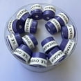 thumbnail image 1 of 30PCS Viscous Grips Breathable Perforated Tennis Overgrips PU Paddle Rackets Overgrips Anti-slip Sweatbands Squash Rackets Grips W purple, 1 of 6
