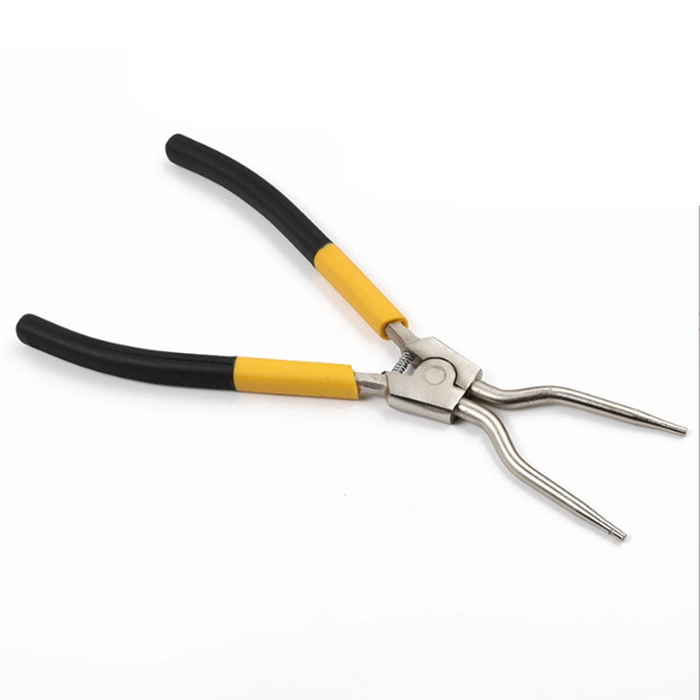 11Inch Circlip Pliers Spring Pliers Expansion Tool Snap Ring Pliers Straight End Elbow Hardware Tool Pliers Hand Tools Yellow Smile Home