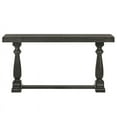 thumbnail image 6 of Bowery Hill Traditional 59-Inch Wood Console Table in Gray Finish, 6 of 7