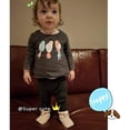 thumbnail image 3 of Newborn Infant Baby Girl Boy Cotton Booties Stay On Sock Slippers Soft Bedroom Shoes Non-Skid Ankle Boots With Grippers Toddler Crib Warm Shoe First Walker Birthday Shower Gift, 3 of 6