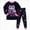 C248--Hot Pink, variant on 8-9 Years Girl Boy Fall Winter Back-To-School Outfits Casual 2PCS Pants Set Long Sleeve Sweatshirt Tops and Sweatpants Joggers for 0-5T Pajamas & Dailywear,Watermelon Red