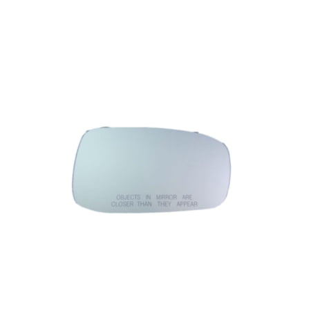 Fit System 30188 Passenger Side Heated Replacement Mirror Glass with Backing Plate 