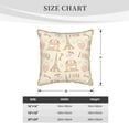 thumbnail image 4 of ZNDUO Paris Eiffel Tower Love Throw Pillows, Throw Pillows for Couch-Indoor Decorative Pillows,20"x20", 4 of 8